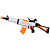 Бластер FunMax А81 электрический с обоймой 12 выстрелов 48 снарядов 1TOY Т24253